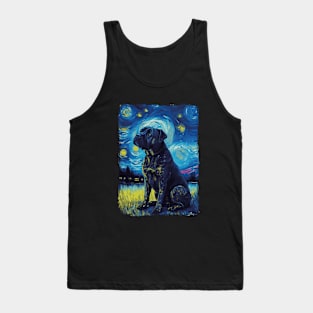 Cane Corso Starry Night Tank Top